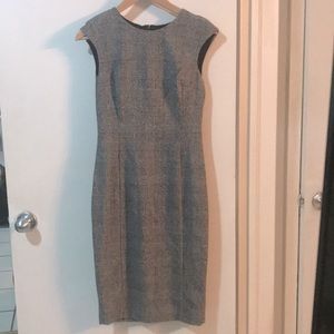 Zara Midi Flannel Pattern Dress